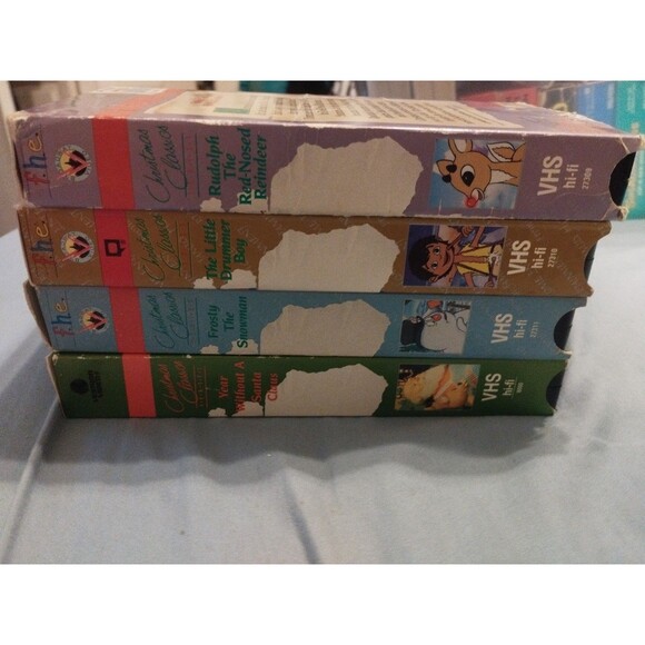 Rankin Bass Holiday Specials VHS Lot Of 4 - Picture 5 of 6